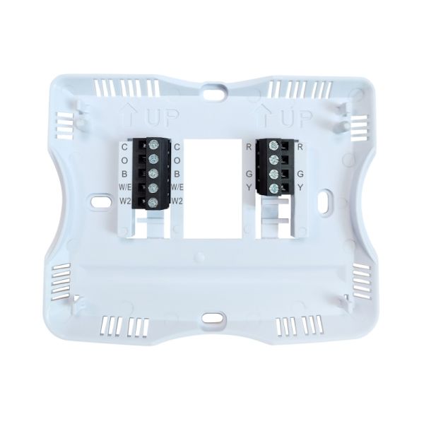 EM.HEAT System Operation Mode Heat Pump Thermostat with ±1°C Accuracy and Long-Lasting White Design