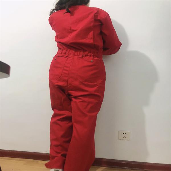 UL 100% Cotton Flame Retardant Coverall Workwear EN11611 Flame Retardant Jumpsuit