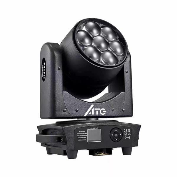 ATG 730 4in1 Beam Stage Moving Head Dyeing Lights Led for Dj Disco Mini 7*30w 180w Led Engine 7000 Lamp -10 50