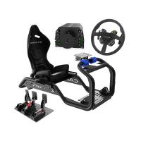 Movimentação direta ergonômica Cammus F1 que conduz a base de roda do simulador