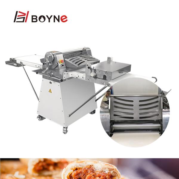 SS Table Top Type Electric Dough Sheeter Machine For Bakery with 520 mm or 380mm roller length
