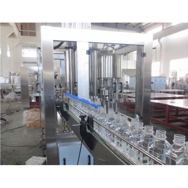 High Precision Mineral Water Bottle Filling Machine with PLC + Touch Screen Control