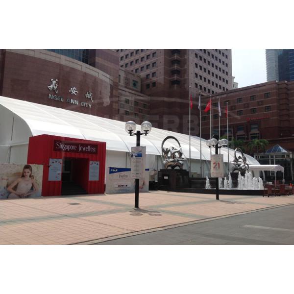 Waterproof PVC Aluminium Frame Tents 20mx30m For Storage Warehouse