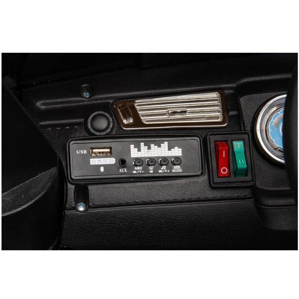 White Two-Seater 24V Plastic Electric Stroller for Children Aged 3-8 Max Loading 30kg