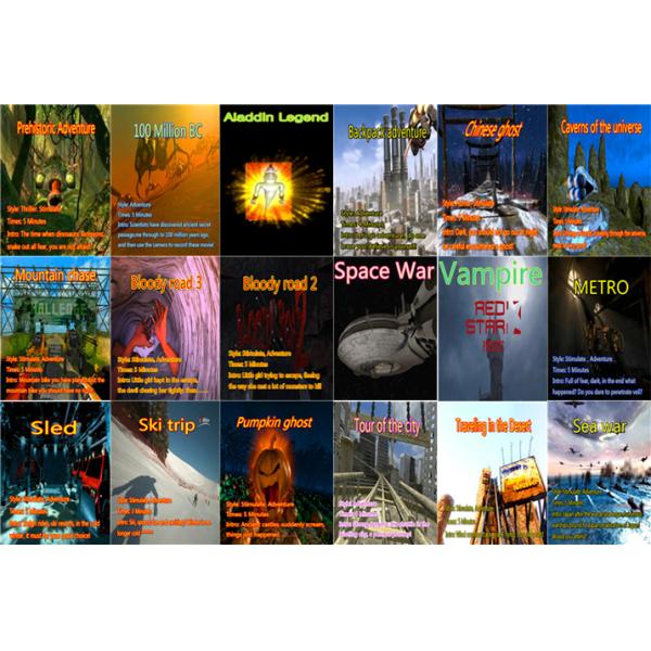 Крытая роскошь торгового центра предводительствует театр кино 5Д для 2-200 игроков