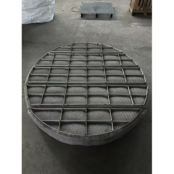 Industrial Wire Mesh Demister Pad Vapor Recovery Mist Eliminator Pads