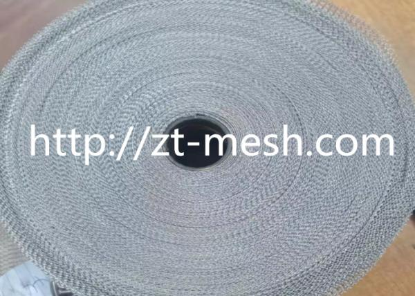 Polishing Knitted Wire Mesh Woven Technique Nickel Finish Experience Durability