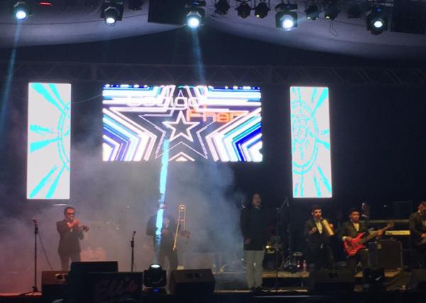 Lightweight Backdrop Design P3 P4 P5 P6 Indoor LED Video Wall , Stage Concert Display