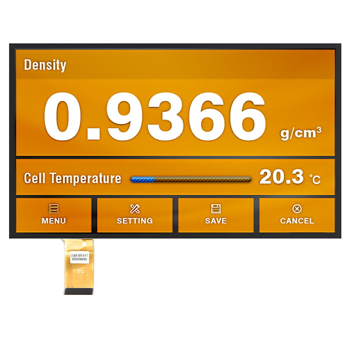 OCA Капацитивный PCAP 13,3-дюймовый TFT LCD Модуль HD 1920x1080 Dot EDP 30 Pin Интерфейс
