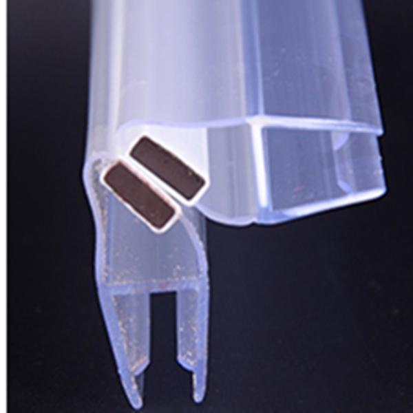 Transparent Glass Doors Design Waterproof Glass Shower Door Seal Strip for 6-12MM