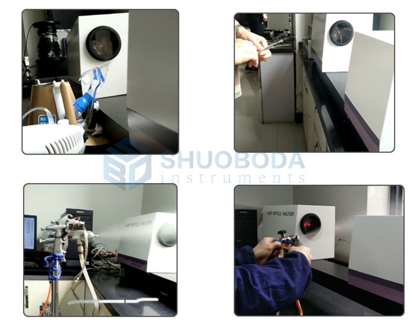 Integrated Spray Laser Particle Analyzer 0.1µm - 3000µm LPA-3000SA