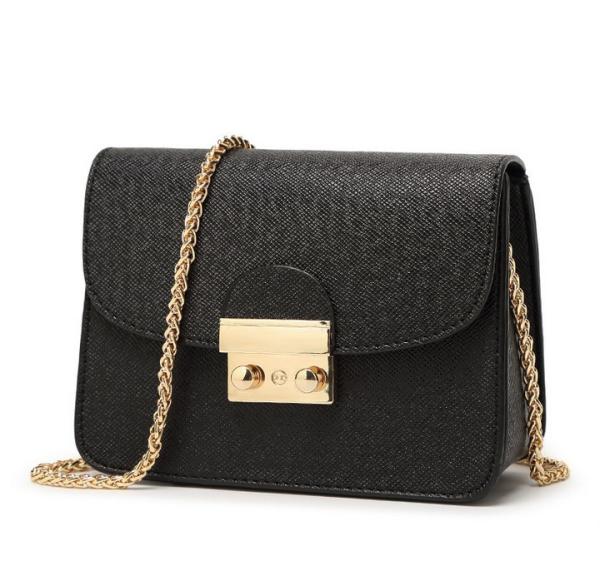 2016 new small square shoulder bag Messenger bag handbag European and American fashion star models chain