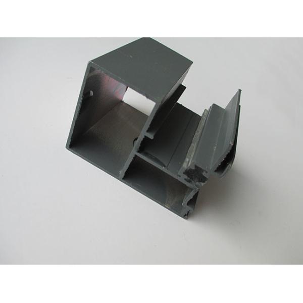 Powder Coating / Wood Grain Extruded Aluminum Framing Profiles For Sunroom