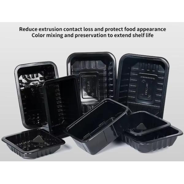 Food Preservation Master Hot Meal Tray Sealing Machine Fast Food Tray Lunch Box Sealing Packaging Machine