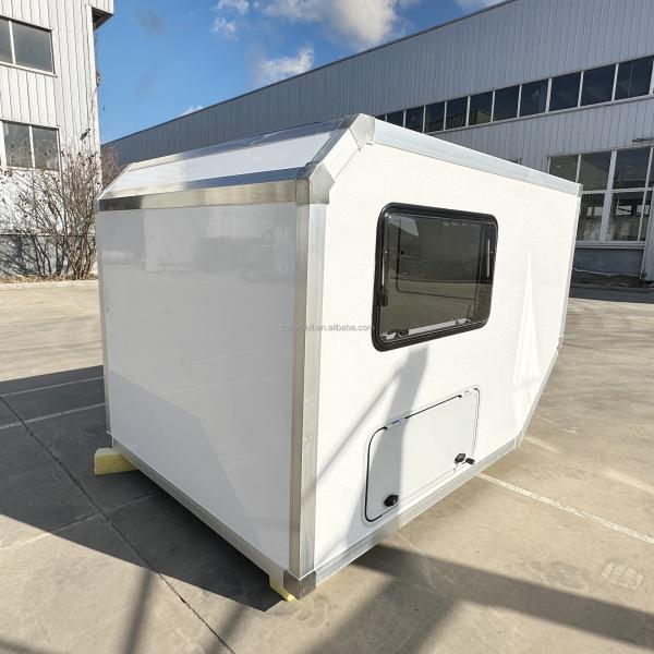 208 kg Total Dry Weight 7.7ft FRP Composite Material Camper Box for Outdoor Motorhome