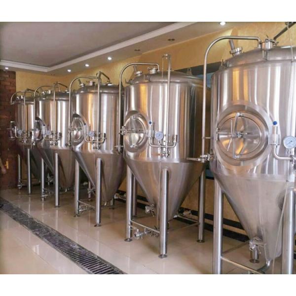 300L SS304 / 316 Conical Beer Fermenter Equipment Of Making Craft Beer