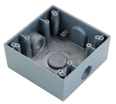 Square Watertight / Waterproof Electrical Box 1/2 3/4 Size To Protect Conductors