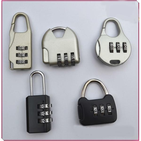 Wearproof Metal Bag Lock 3 Digit Travel Suitcase Luggage Lock