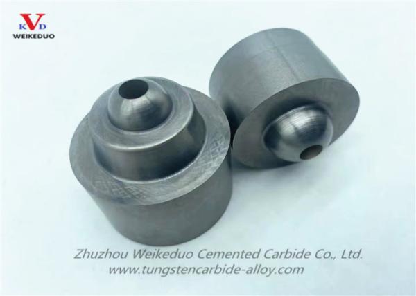 O carboneto de tungstênio de superfície da placa abotoa 86,5 HRA resistentes abrasivos 90,5 HRA