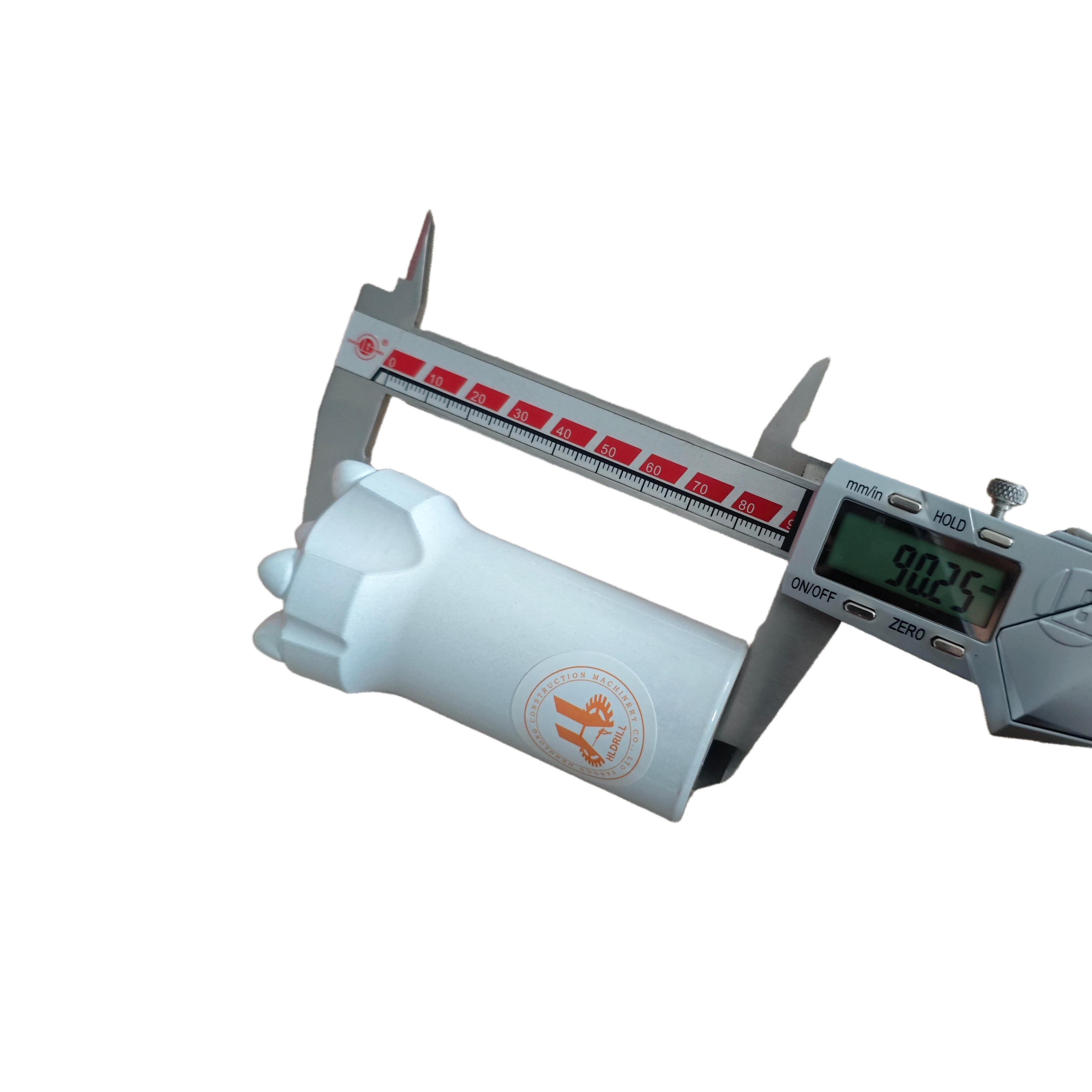 9 Tooth 47mm Semi Ballistic Button Bit R25 For Efficient Rock Drilling