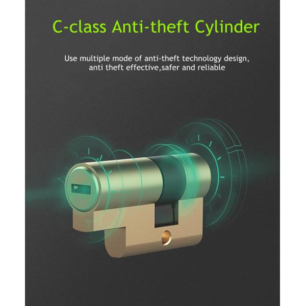 Fingerprint Push Pull Smart Door Lock