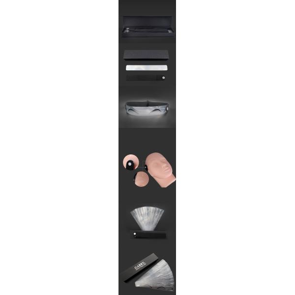 Черная восковка брови шаблонов инструмента Microblading брови 12 части