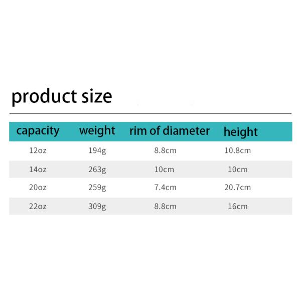 12oz 14oz 20oz 22oz Insulated Double Wall Stainless Steel Travel Coffee Mugs Party Mugs
