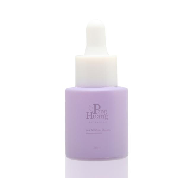 Косметики упаковывая круглую бутылку заботы кожи бутылки капельницы 15/20/30/40/50/100ml установили PC150