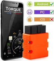 Appui Andriod de lumière de moteur de contrôle de l'appareil de contrôle ELM327 KW902 BT de capteur de voiture d'OBDII 25K80