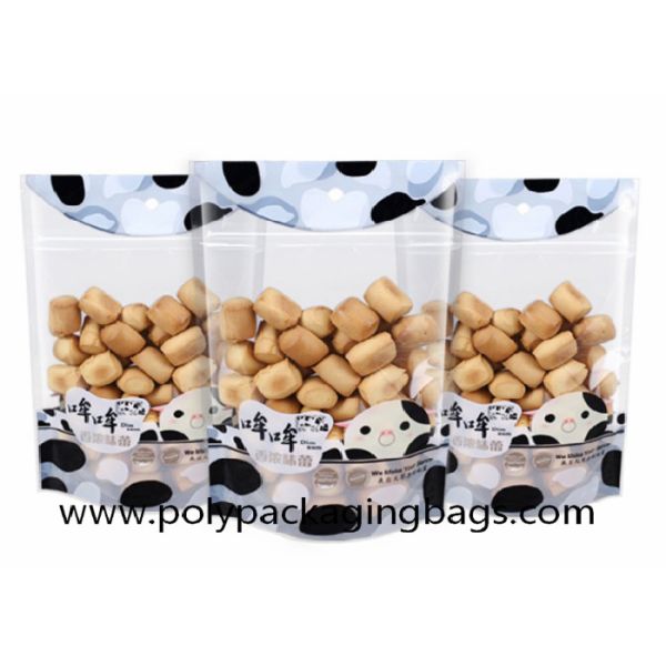 El Ziplock que se puede volver a sellar de la hoja del MOPP empaqueta para el acondicionamiento de los alimentos