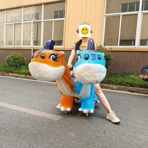 Realistic Dinosaur Electric Ride On for Amusement Park and Square
