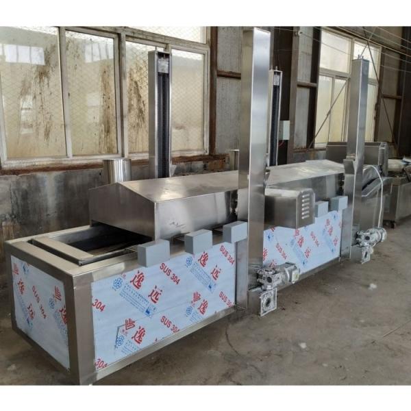 Automatic 500kg Capacity French Fries Fryer Machine for 500L Potato Chips Frying