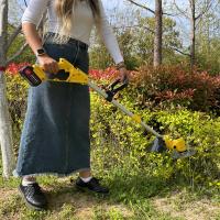 Máquina de cortar grama de jardim