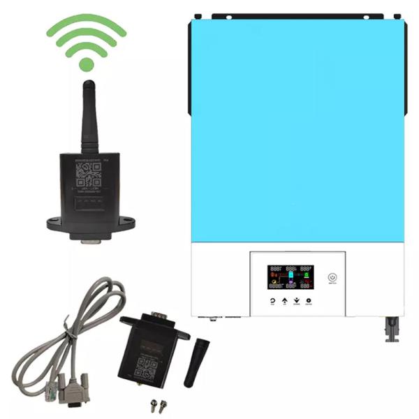 Wifi Pure Sine Wave Inverter 24V 48V Hybrid Solar Inverter With MPPT