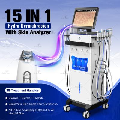 10.4 Inch Color Touch Screen Skin Cleaning Machine for Wrinkle And Acne Removal Function