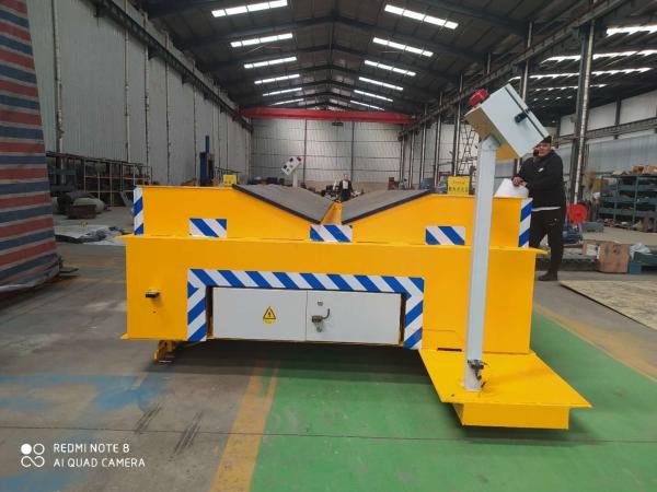 60Tons Material Transfer Trolley Platform Cart 48V/60V/72V Remote Control