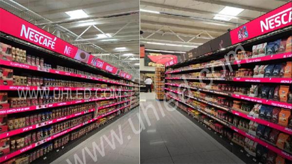 uhled Shelf Led Screen Stretch for Retail Bar Price Tag Smart Edge Talker LED Display