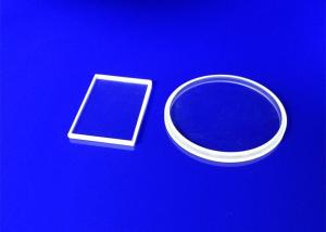 La feuille en verre de quartz de haute précision, produits de quartz dégagent la
