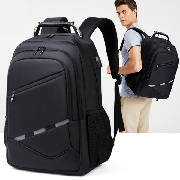 Custom Computer Backpack For Business Travel , Anti Theft Smart Backpack With USB