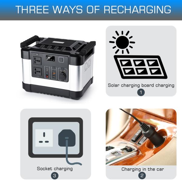 Lightweight Stable Storage Power Station , 2000W Outdoor Solar Power Generator