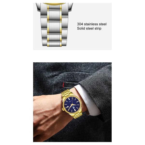 Men's Automatic Mechanical Watch – Water Resistant 3ATM
