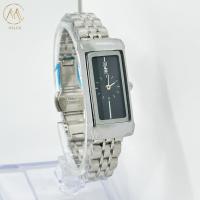 Reloj de pulsera de acero inoxidable con cierre de hebilla