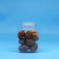 Cookie Food Candy Food Grade Clear Triangle Shape PET Plastic Clear Jar Clear Lid