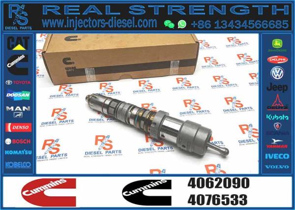 Nuevas piezas de inyector de combustible para maquinaria de construcción para diésel QSK23 compatibles con CUMMINS Diesel 4062090 4077076 3766446