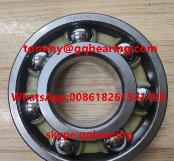 TM6308E1TN2 Open Type Deep Groove Ball Bearing Gcr15 Steel ID 40mm