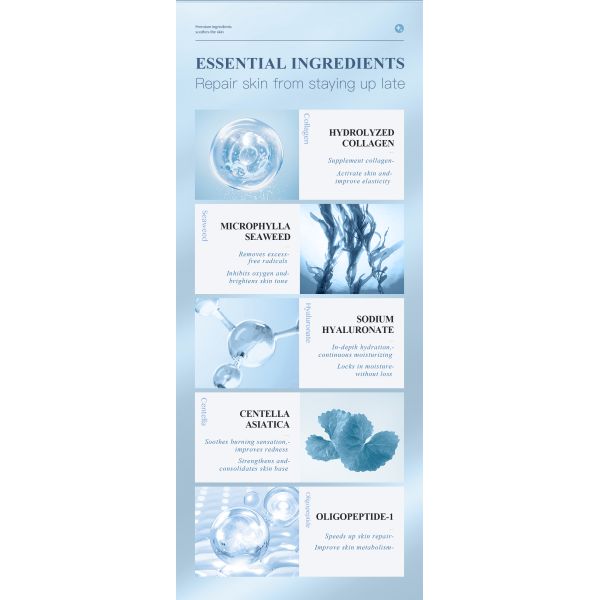 OEM ODM Guangzhou Masking Moisturizing Face Sheet Maskss Beauty Skin Care Freeze-dried Face Facial Mask