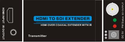 300M HDMI Over Coaxial Extender