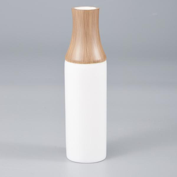wooden white resin round soap dish for 5-star hotel bathroom accessories