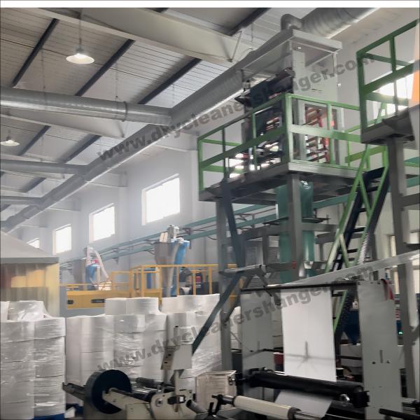 LDPE Material Poly Dry Cleaners Poly Bags On Roll Eco Friendly
