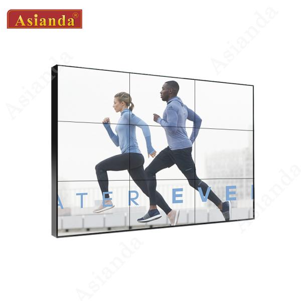 3x3 Indoor DID Narrow Bezel 55inch 3.5mm LG LCD Digital Video Wall Screen